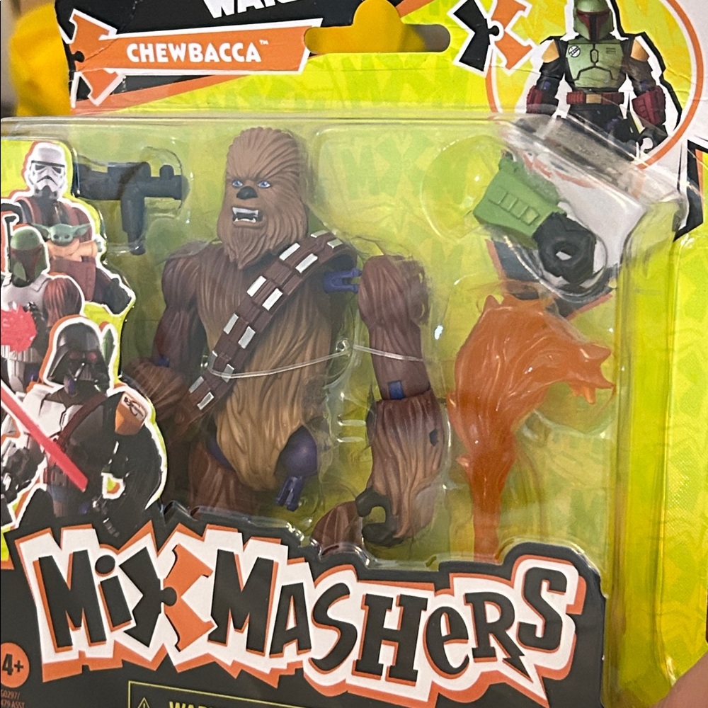 NIB Star Wars Mix Mashers: CHEWBACCA 5" Figure (2025) Hasbro. Brand New